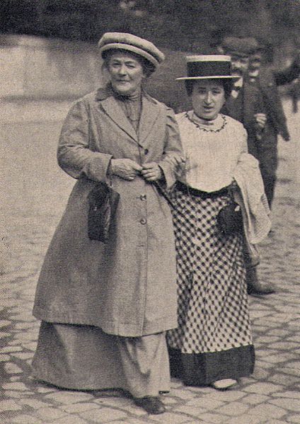 Clara Zetkin i Rosa Luxemburg